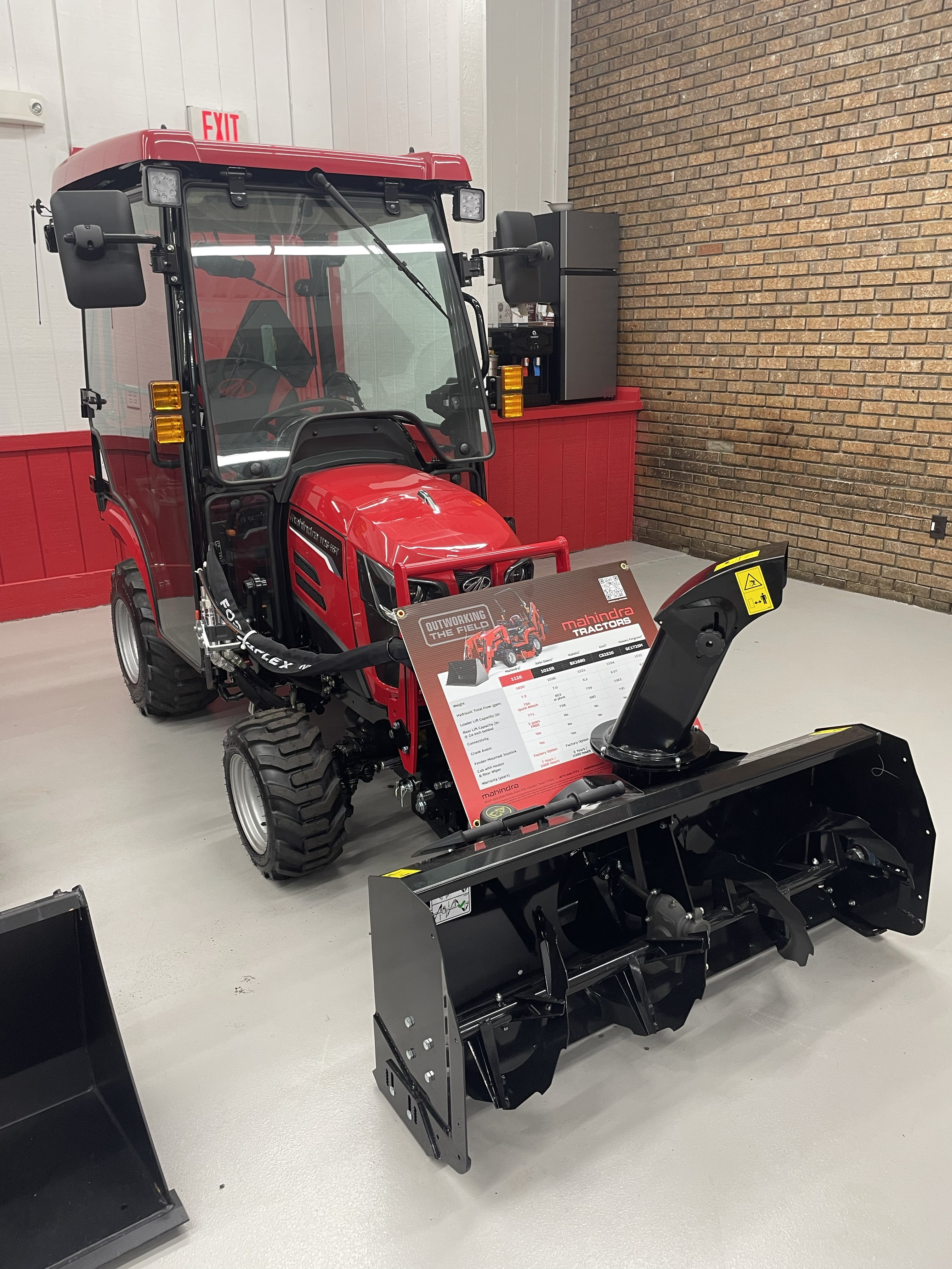2025 Mahindra 1126 HST Cab Tractors with Loader