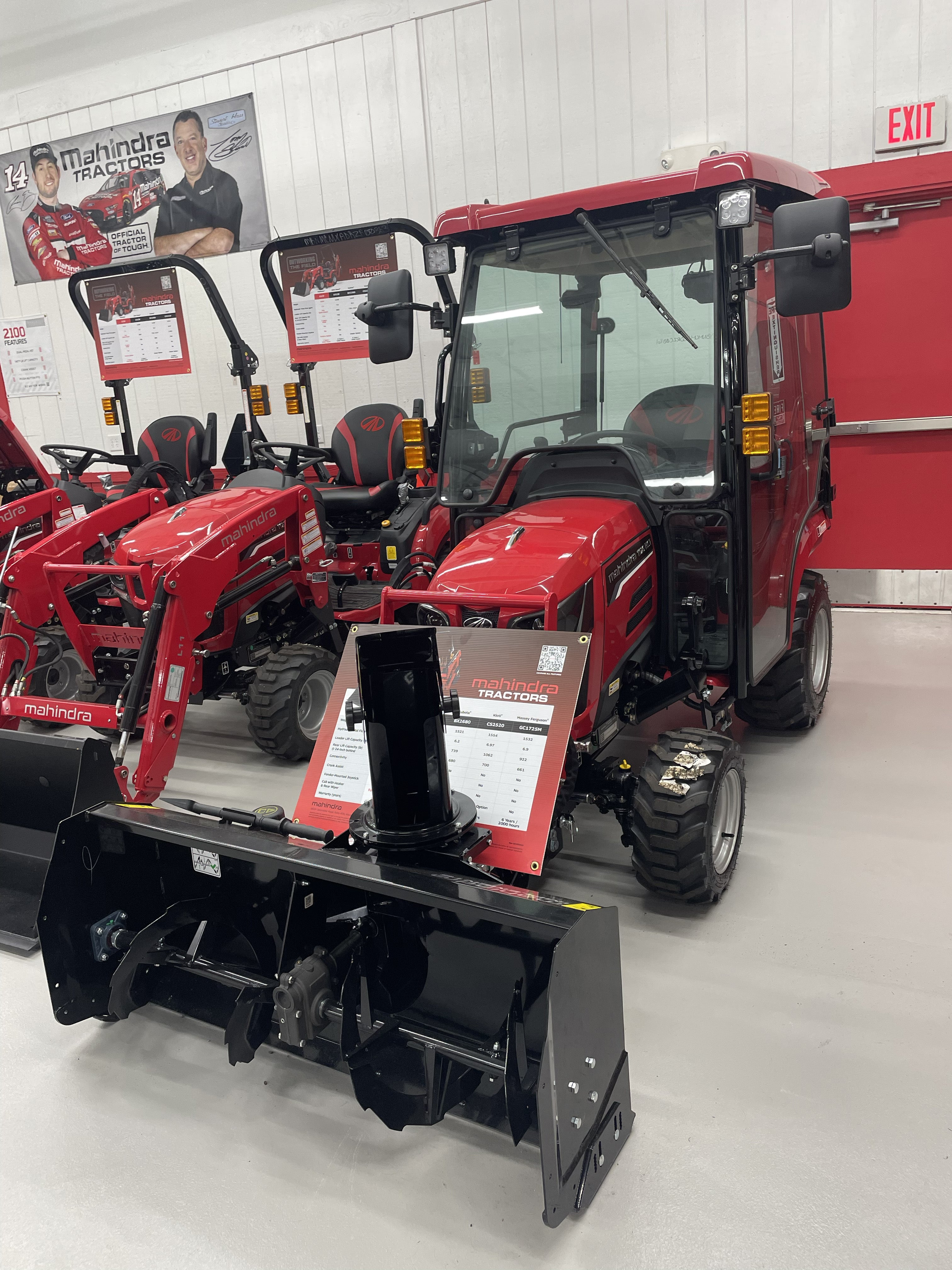 2025 Mahindra 1126 HST Cab Tractors with Loader